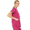 Medichic Women's Eleanor 3-Pocket Stretch V-Neck Scrub Top - 3 of 3