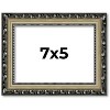 PosterPalooza | 7x5 Wood Antique Frame with UV Acrylic, 4 Finishes: Bronze, Gold, Silver, and Black - 2 of 4
