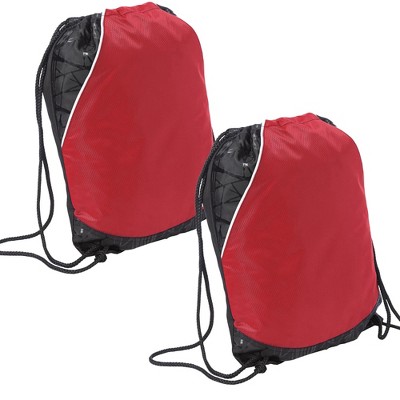 Polyester Diamond Rival Cinch Pack Drawstring