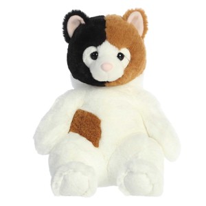 Aurora Medium Da Calico Sluuumpy Cozy Stuffed Animal White 11.5" - 1 of 4