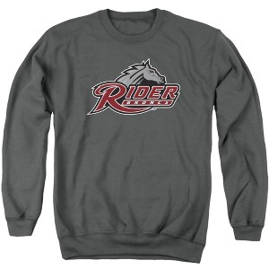 Rider University Official Distressed Primary Adult Crewneck Sweatshirt - 1 of 4