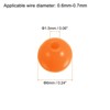 Unique Bargains Loose Craft DIY Earring Necklace Making Acrylic Round Beads 4200 Pcs - 2 of 4