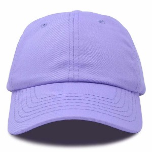 Dalix Youth Adjustable Cotton Baseball Cap Lightweight Curved Bill Kids Hat - 1 of 4