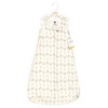 Hudson Baby Interlock Cotton Sleeveless Sleeping Bag, Neutral Giraffe - 2 of 4