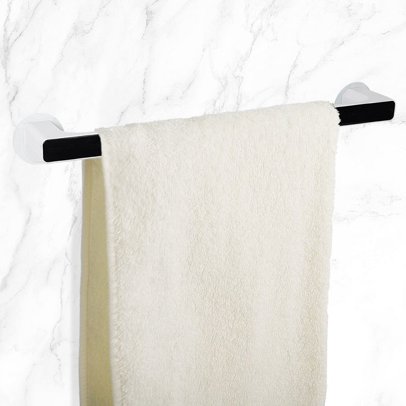 Unique Bargains Plastic Kitchen Bathrooms Self Adhesive Towel Bar Towel 1 Pc, 2 of 6