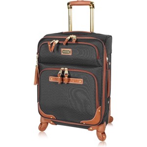 Steve Madden Global Luggage Softside Expandable 20 Inch Carry On with 4 Spinner Wheels - 1 of 1