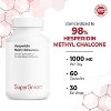 SuperSmart Hesperidin Methyl Chalcone 1000mg per Day (98% Pure) - Citrus Aurentium Extract Supplement | Non-GMO & Gluten Free - 60 Vegetarian Capsules - 4 of 4