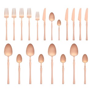 REGALWOVEN 20 Pcs 1 Set Stainless Steel Durable Rust-Proof Corrosion Resistant Serving Sets - 1 of 4