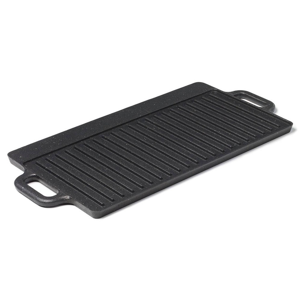 Photos - Pan The Rock by Starfrit Traditional Cast Iron Reversible Grill/Griddle Black