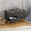 7 Drawer Dresser for Bedroom, 53.5¡± Large Dresser with Metal Legs, Chest Organizer with Wide Storage,Chest of Drawers for Bedroom, Living Room - 2 of 4