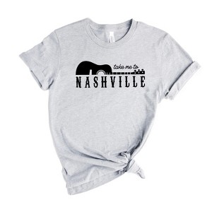 Simply Sage Market Women's Take Me To Nashville Short Sleeve Graphic Tee - 1 of 2