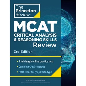 Princeton Review MCAT Critical Analysis and Reasoning Skills Review, 3rd Edition - (Graduate School Test Preparation) by  The Princeton Review - 1 of 1