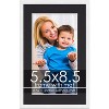 PosterPalooza | White Frame with Black Photo Mat, UV Acrylic Front, Foam Board Backing, 60 Sizes Available - 2 of 4