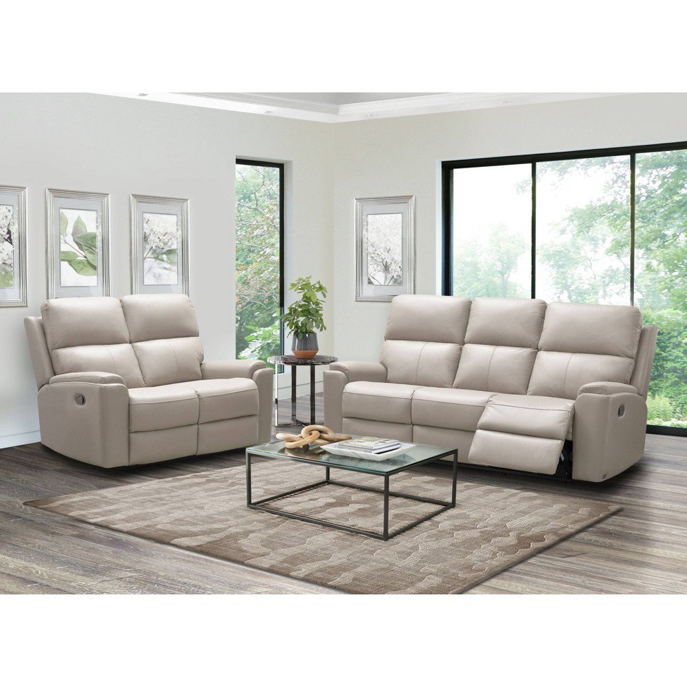 Andrew Top Grain Leather Reclining Sofa, Abbyson Browning Top Grain Leather Power Reclining Sofa