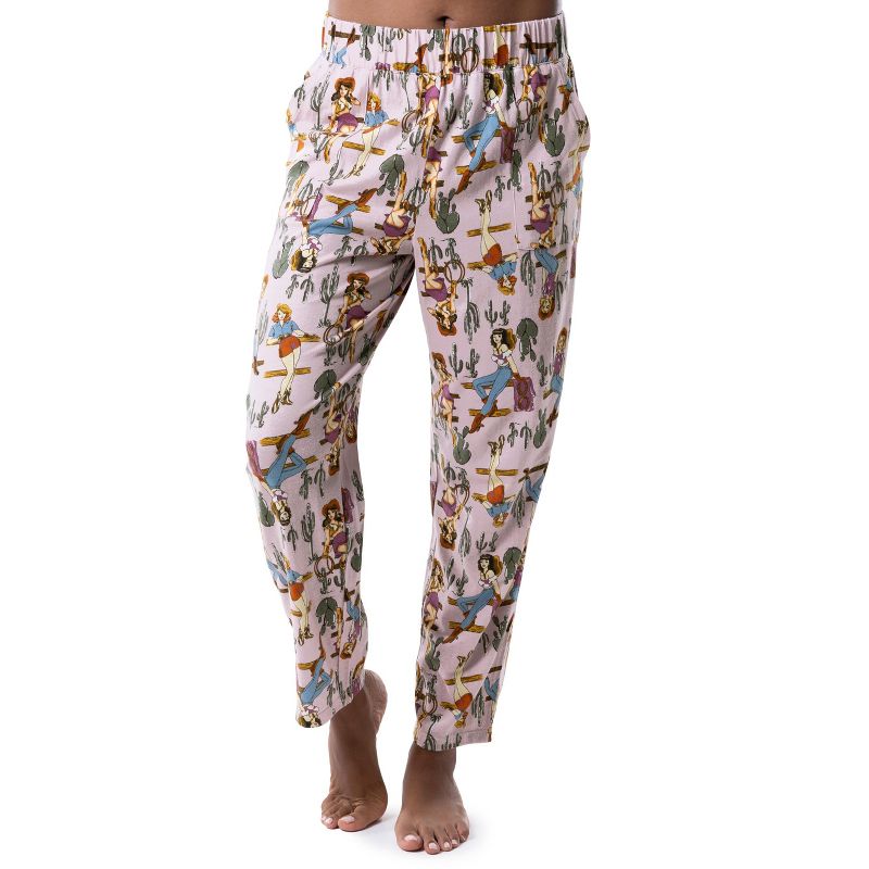 Wrangler Women's and Women's Plus Short Sleeve Pajama Set, 4 of 5