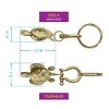 Split P Sea Turtle Key Fob Set of 2 - 4 of 4