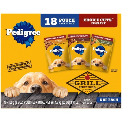 Pedigree choice cuts best sale