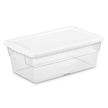 6-Compartment White Ceramic Portable Food Storage Box, Snack Caddy wit –  MyGift
