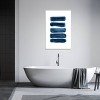 iCanvas Watercolor Brush Strokes Navy Blue by Nouveau Prints Canvas Print Wall Art - 3 of 3