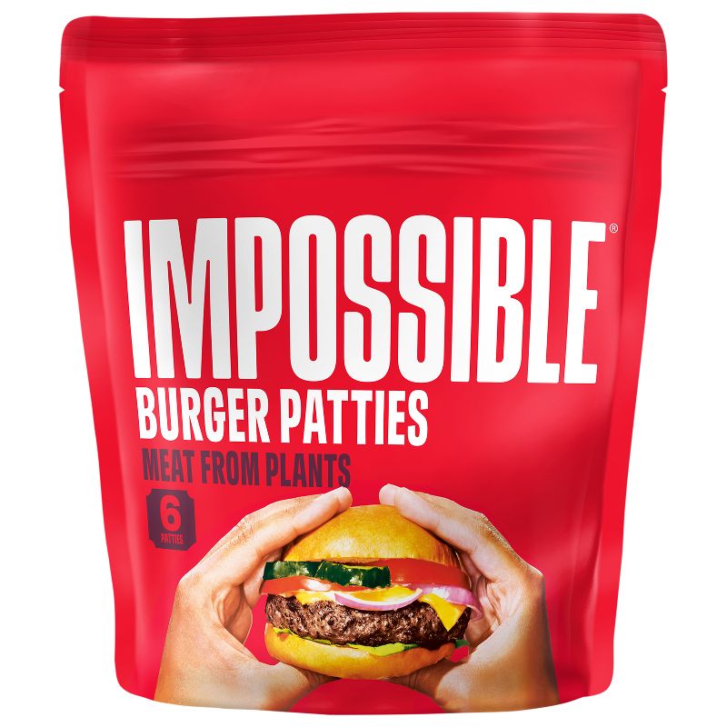 Impossible Burger Patties - Frozen - 1.5lbs/6ct, 1 of 7