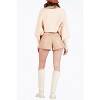 Women's MISHA CROPPED RIBBED-KNIT SWEATER - LUCCA - 2 of 3