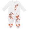 Disney Winnie the Pooh Baby 2 Pack Snap Sleep N' Play Coveralls Newborn to Infant - 3 of 4