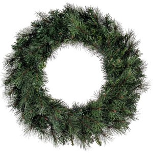 Vickerman Brighton Pine Artificial Wreath - 1 of 2