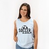 Simply Sage Market Women's Soccer Mom Ball Racerback Tank - 2 of 3