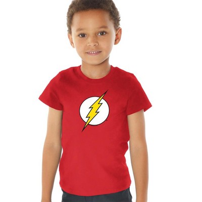 Toddler Boys' the Flash Lightning Bolt Logo T-Shirt