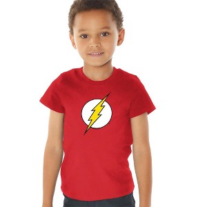 Toddler Boys' the Flash Lightning Bolt Logo T-Shirt - 1 of 4