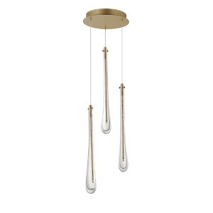 ET2 Lighting Stillo 3 - Light Pendant in  Gold - 1 of 4