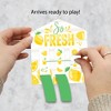 Big Dot of Happiness So Fresh - Lemon - Citrus Lemonade Party Game Pickle Cards - Pull Tabs 3-in-a-Row - Set of 12 - 2 of 4
