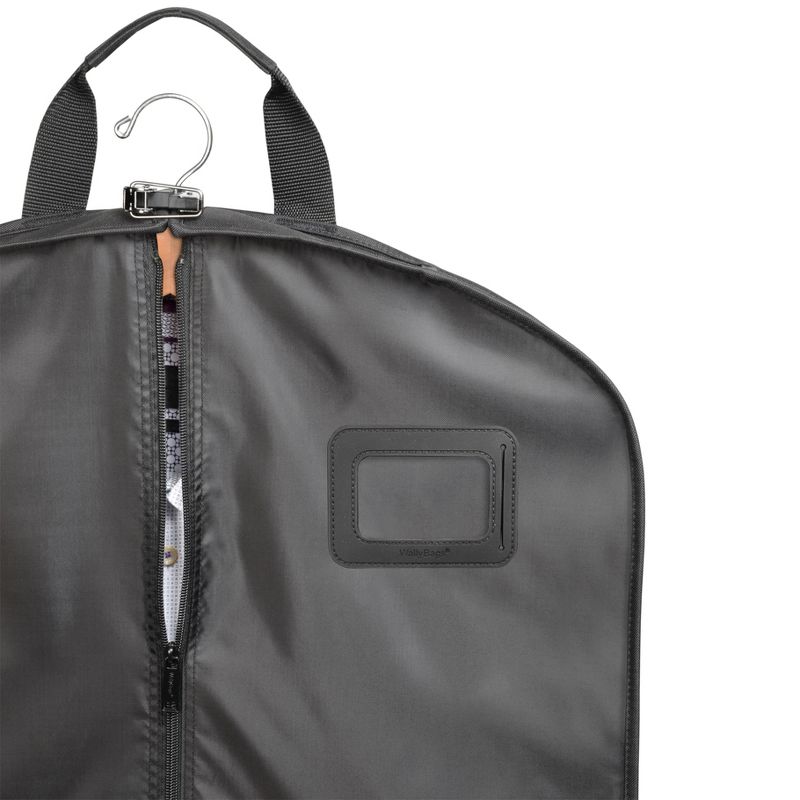 WallyBags 40" Premium Lightweight Travel Garment Bag, 40-inch in Black, 4 of 7