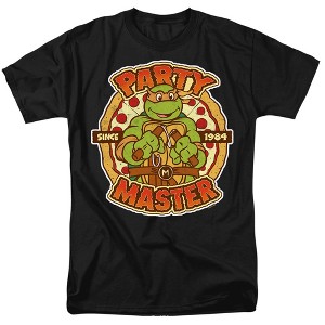 Men's Teenage Mutant Ninja Turtles Mikey Party Master T-Shirt - 1 of 4