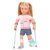 Our Generation Crutches & Cast Care Set for 18" Dolls - Recovery Ready - image 2 of 4