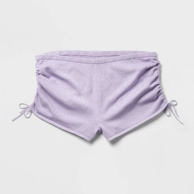 Women's Side-Tie Pull-On Shorts - Wild Fable™