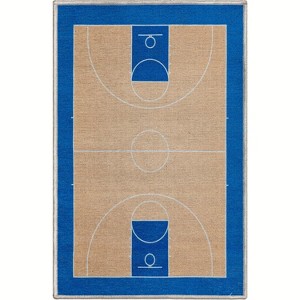 Well Woven Apollo Basketball Area Rug - 1 of 4