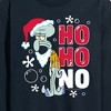 Men's - SpongeBob SquarePants - Ho Ho No Long Sleeve Graphic T-Shirt - 2 of 4
