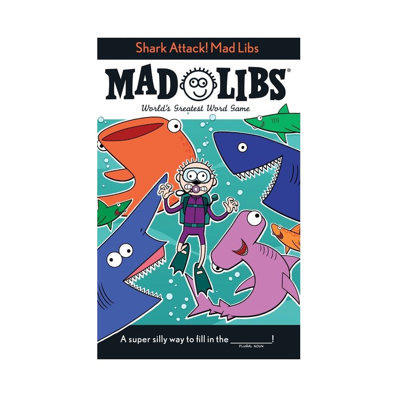 Shark Attack! Mad Libs - by  Mickie Matheis (Paperback), 1 of 2