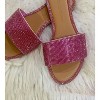 Women's Wo's Rhinestone Wide Strap Sandals - WILD DIVA - 2 of 2