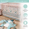 The Peanutshell Dino Tummy Time Mat and Security Blanket Crib Bedding Set, 4-Piece Set - image 4 of 4