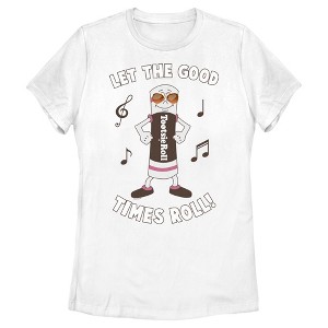 Women's Tootsie Roll Let the Good Times Roll T-Shirt - 1 of 4