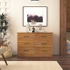 Galano Elis 6 Drawer 47.2 in. Wide Dresser (Sturdy, Effortless Assembly with Interlocking Drawers) - 3 of 4