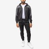 CULTURA Men's Zip Up Hoodie Track Suit - 3 of 4