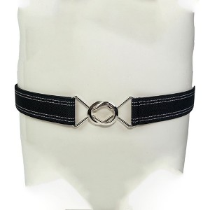 Anna-Kaci Adjustable Striped Waist Belt - 1 of 2