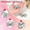 Unique Bargains Detachable Classic Fashion Sparkling Rhinestone Shoe Clips 1 Pair - 3 of 4