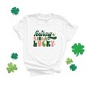 Simply Sage Market Women's Feelin Kinda Lucky Colorful Short Sleeve Graphic Tee - image 3 of 3