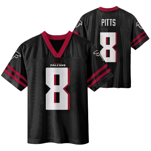 Nfl Atlanta Falcons Boys' Short Sleeve Pitts Jersey : Target