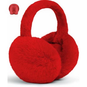 FAAYFIAN Winter Ear Muffs for Women and Men Soft Fluffy Warm Earmuffs Cute Ear Covers - 1 of 4