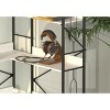 Vynxaria 5 Tier Corner Bookshelf,Modern Corner Bookcase, Large Open Shelf Bookcase,Display,Shelving,White - 4 of 4